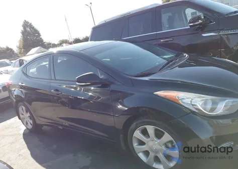 2013 Hyundai Elantra Limited from USA, damaged, VIN 5NPDH4AEXDH277534